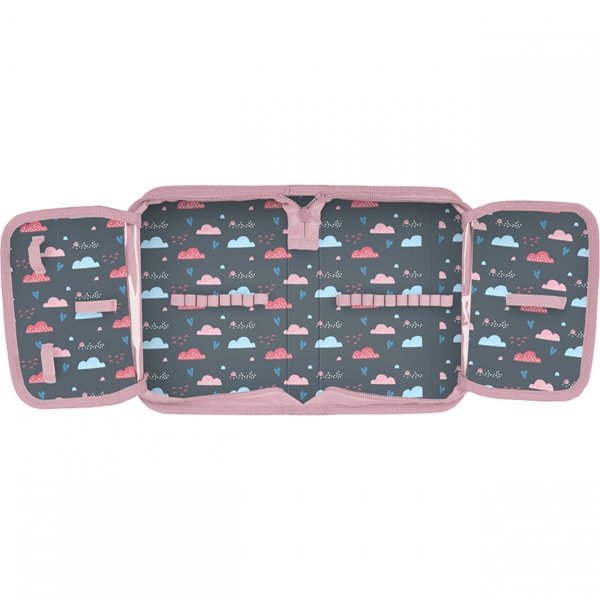 Otwierany Piórnik do 1 klasy Szkolny Balerina [PP23BA-P001BW]