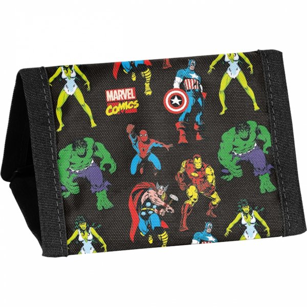 Portfel Marvel Dziecięcy Szkolny Portfelik Avengers Chłopięcy dla Uczniów