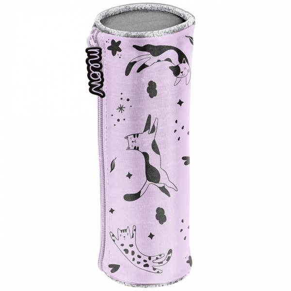 PLECAK SZKOLNY Z KOTKIEM DLA DZIEWCZYNY DO 1 KLASY KOMPLET 5 ele KOTEK PASO