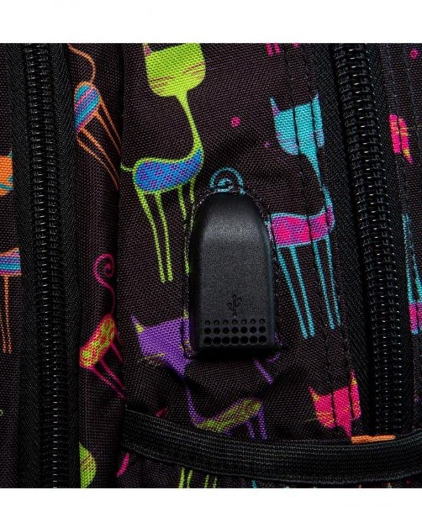 Nowatorski Plecak Cp CoolPack Cats dla Nastolatki [B18046]