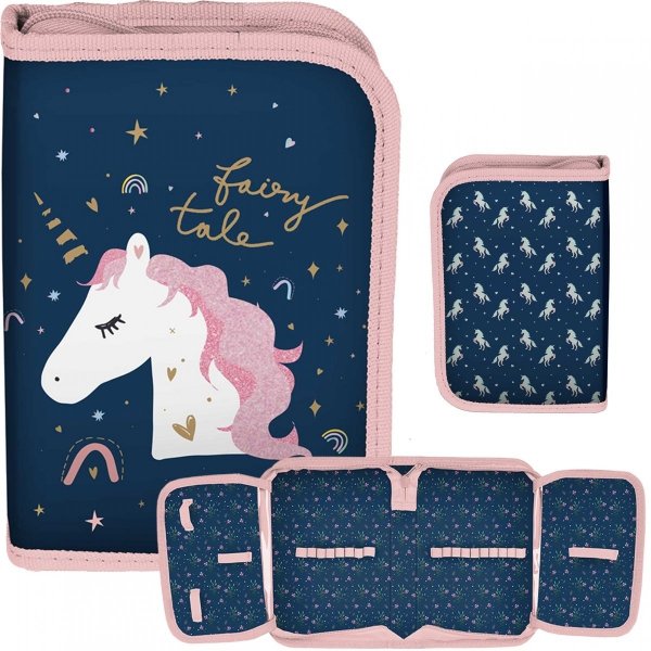 Piórnik Jednorożec Szkolny Jednokomorowy Paso Unicorn [PP23JN-P001BW]