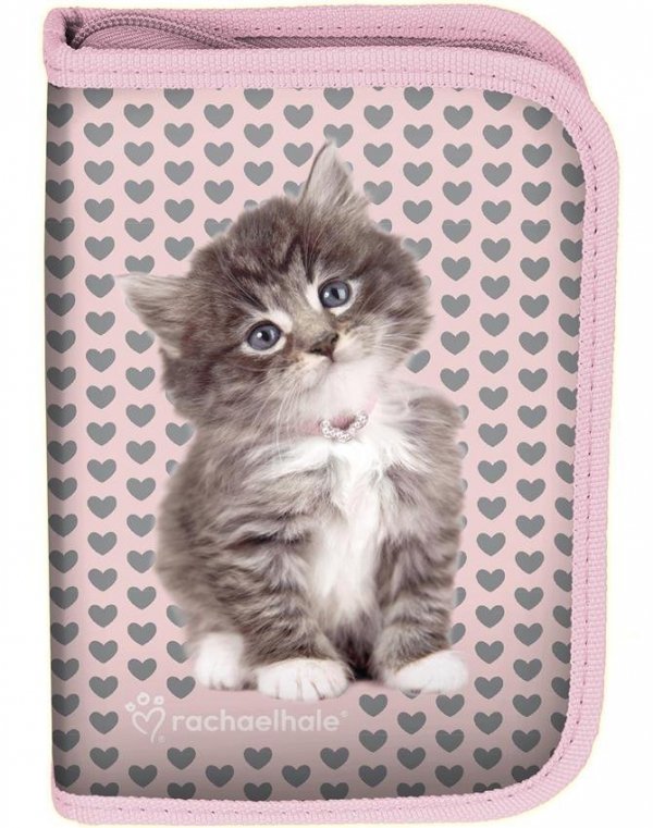 Szkolny Plecak na Kółkach Kot Kotek dla Dziewczyny [RLD-887]