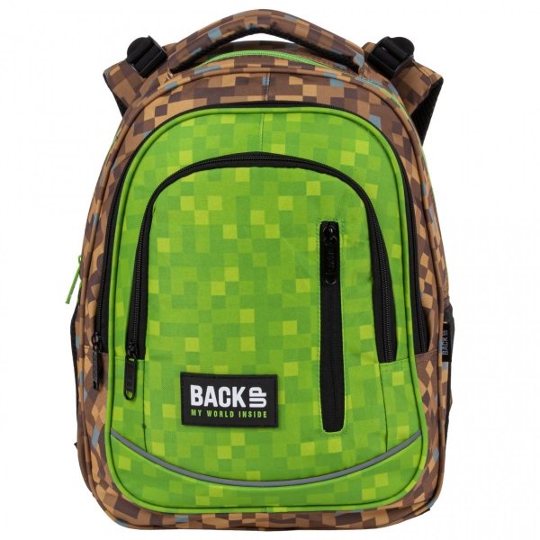 Backup Minecraft Plecak Szkolny dla Uczniów Komplet 5w1 [PLB4P61 ]