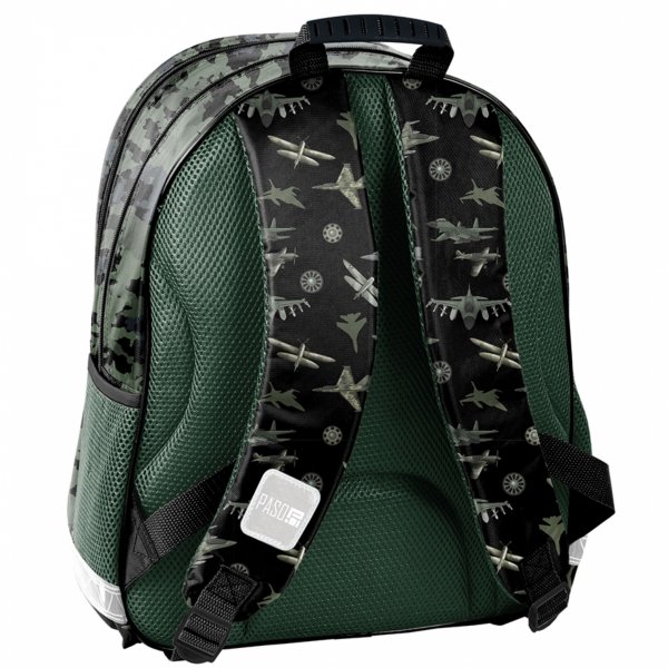 SAMOLOTY PLECAK SZKOLNY DLA CHŁOPAKA DO 1 KLASY SZKOŁY KOMPLET 3 ele FLYING