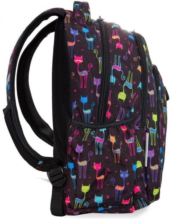 Plecak Młodzieżowy Coolpack Cp Cats Dziewczęcy USB [B18046]