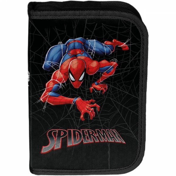 PIÓRNIK SPIDERMAN Z WYPOSAŻENIEM SZKOLNY DLA CHŁOPAKA MARVEL PASO