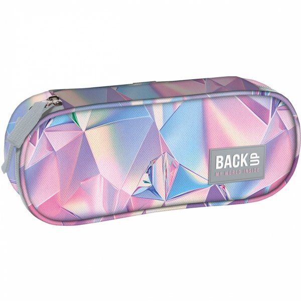 PLECAK BACKUP REFLEKSY SZKOLNY MŁODZIEŻOWY PASTELOWY ZESTAW 5 ele.