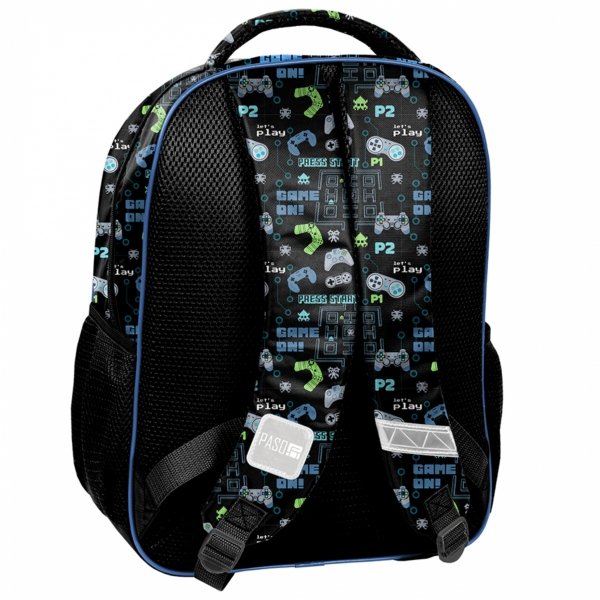 PLECAK GAMEPAD SZKOLNY GRA DO 1 KLASY PODSTAWÓWKI GAMER GAMING KOMPLET 6w1