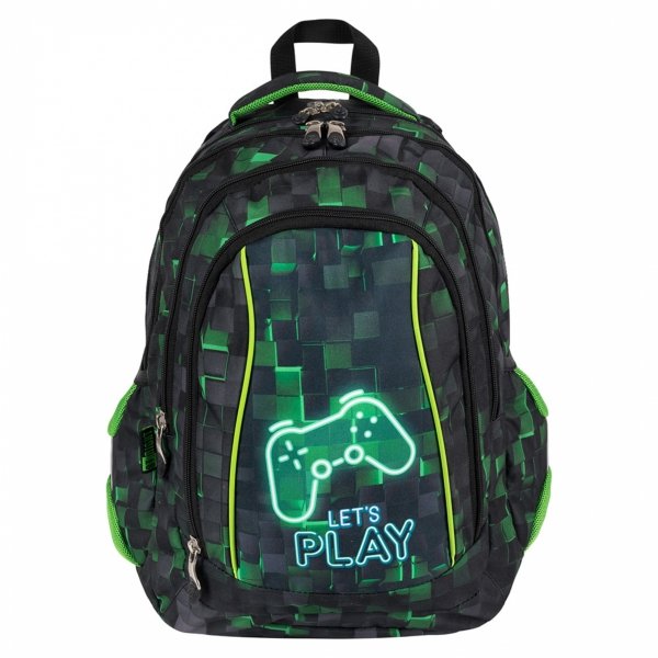 Duży Zestaw Plecak Gamer Szkolny St.Right Gra Pad [BP4]