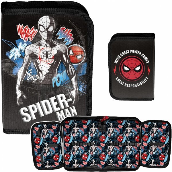 SPIDER-MAN SZKOLNY PIÓRNIK DO PODSTAWÓWKI MARVEL DLA CHŁOPAKA DO 1 KLASY