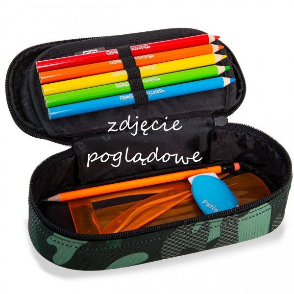 Kwiaty Piórnik CoolPack Cp Szkolny dla Młodzieży [B62045]