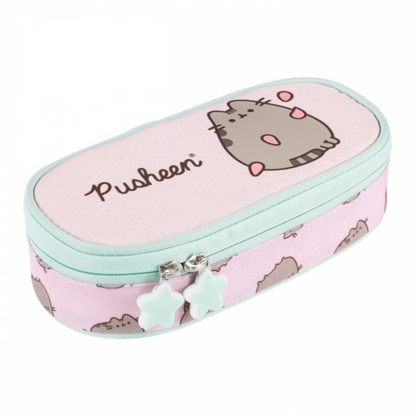 PUSHEEN PINK KOMPLET 5ele MAJEWSKI DLA DZIEWCZYNEK PLECAK KOT KOTKI