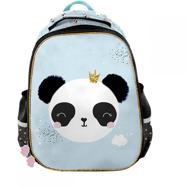 Plecak Szkolny Panda Miętowy w zestawie [PP23PQ-565]