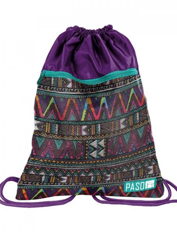 Plecak Młodzieżowy Szkolny Zestaw dla Dziewczyny Aztecki Wzór [18-2808CP]