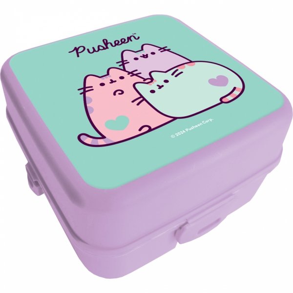 PUSHEEN PINK KOMPLET 5 el MAJEWSKI DLA DZIEWCZYNEK PLECAK KOT KOTKI