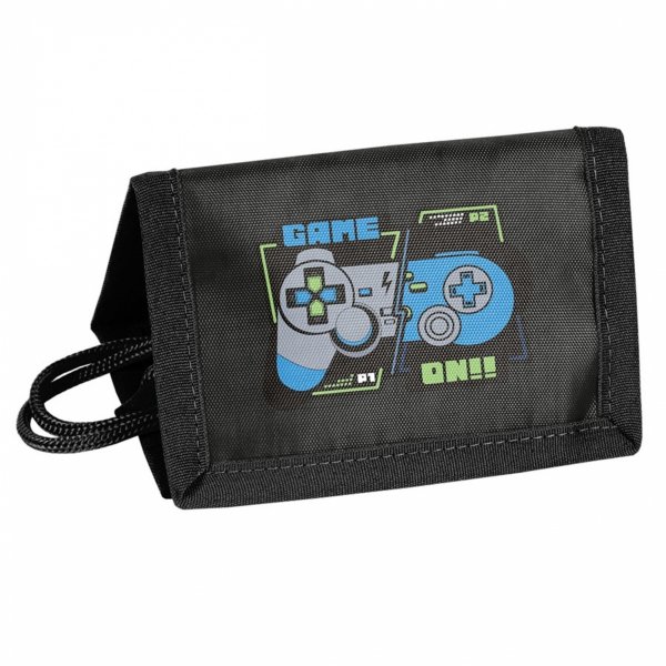 PORTFEL GAMEPAD DZIECIĘCY SZKOLNY PORTFELIK GAMING GAMER DLA CHŁOPAKA GRY