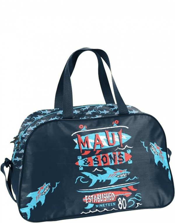 Chłopięcy Plecak Szkolny Maui&amp;Sons Rekiny [MAUL-260]