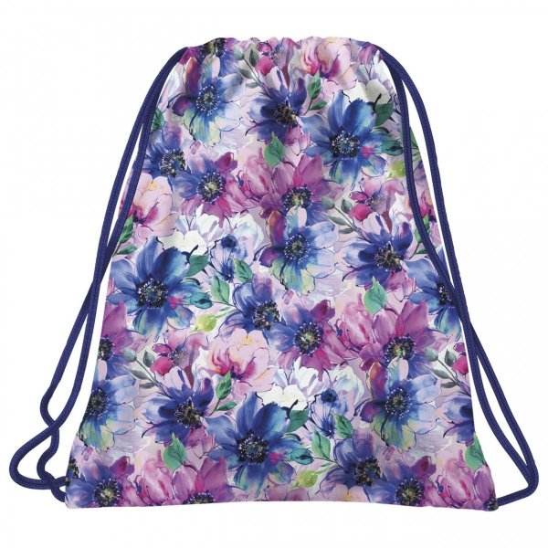 Pastelowy Plecak Backup Szkolny Kwiaty dla Dziewczyny komplet [PLB5A07]
