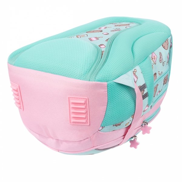 PUSHEEN MINT KOMPLET 4ele. MAJEWSKI DLA DZIEWCZYNEK PLECAK KOT KOTKI 