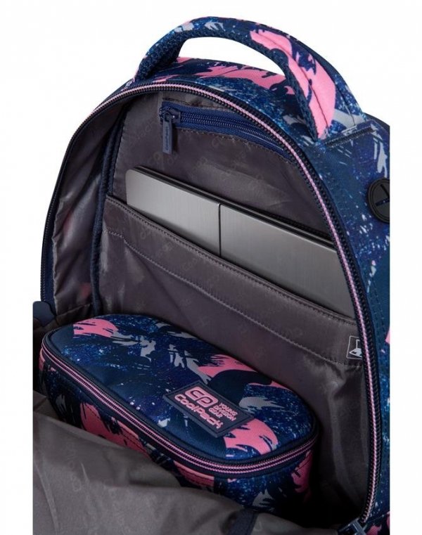 CoolPack Cp Plecak dla Dziewczyny Granatowy Różowy Szkolny PINK STROKES [C62187]