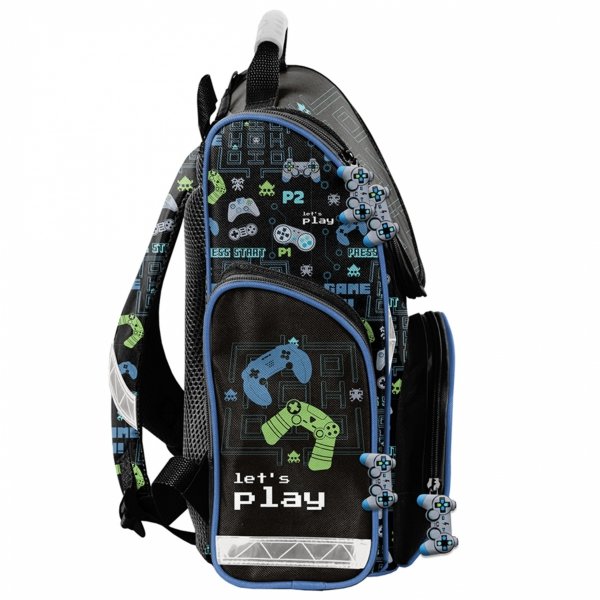 TORNISTER GAMEPAD GRY SZKOLNY GAMING GRA DLA CHŁOPAKÓW DO KLAS 1-4 GAMER