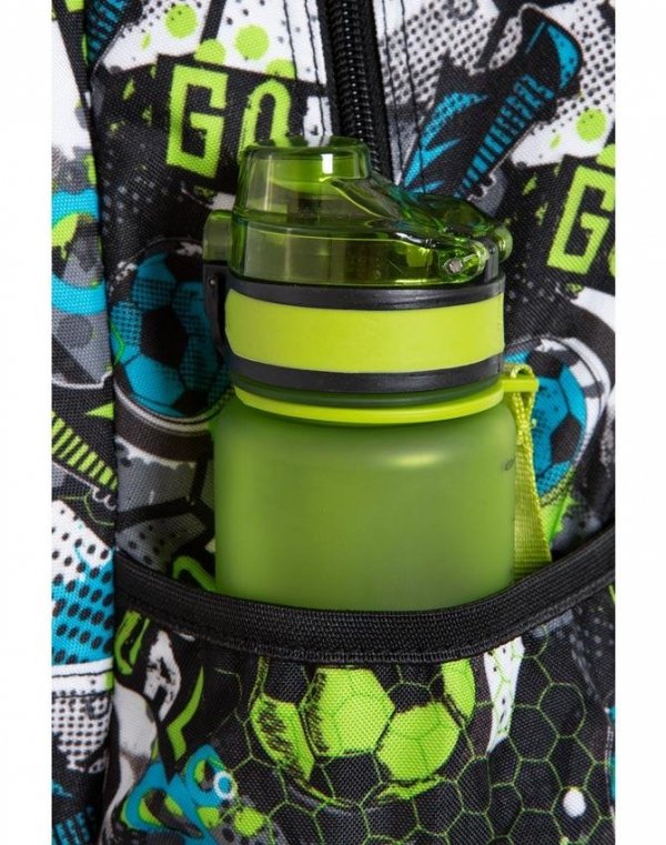 Plecak CP CoolPack dla Chłopaka z Piłką Niebieski Zielony [C18230]