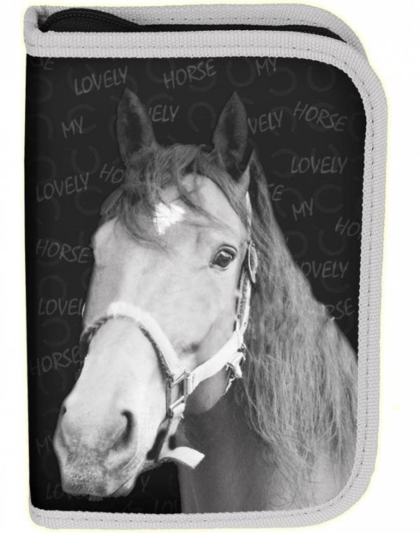 Modny Plecak Szkolny Zwierzak Koń dla Dziewczynki Zestaw [PP19KO-090]
