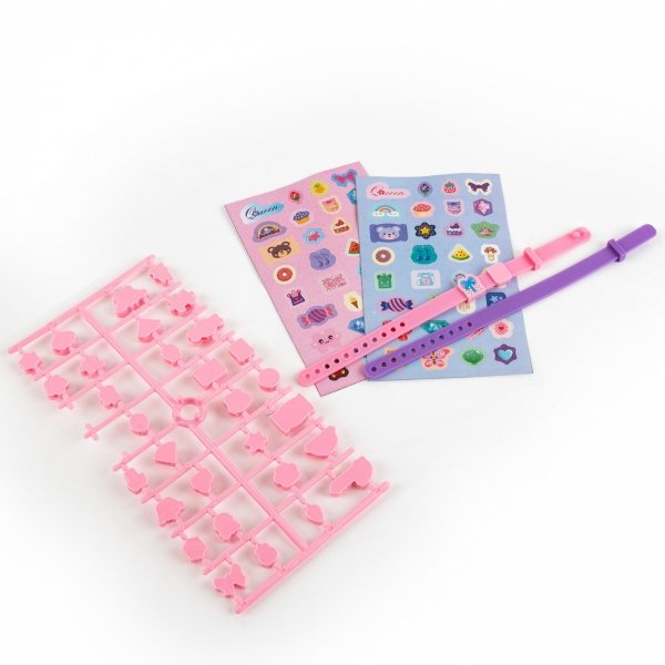 ZESTAW KREATYWNY BRANSOLETKI Z CHARMSAMI KIDEA DLA DZIEWCZYNEK