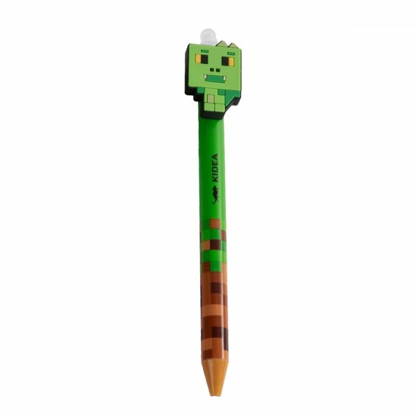 2 szt. WYMAZYWALNY DŁUGOPIS KOMPLET MINECRAFT KIDEA PIKSELE GAMING GAMER