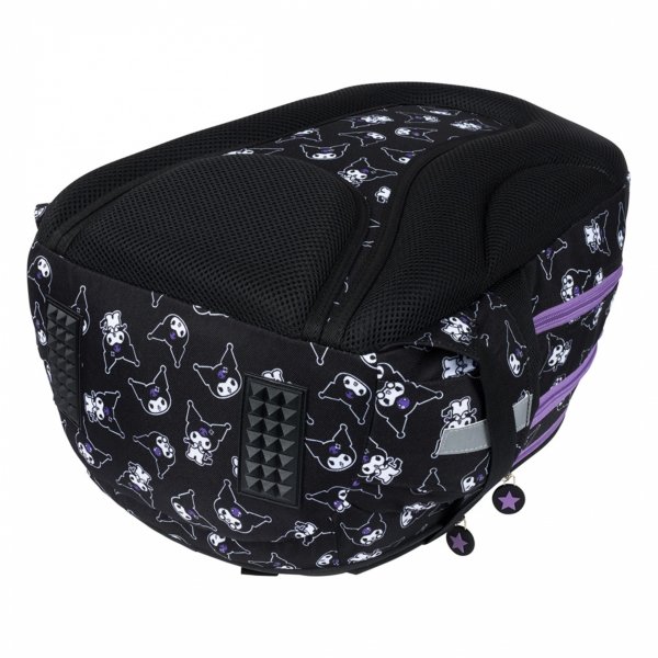 KUROMI BLACK PLECAK KOMPLET 3w1 MAJEWSKI DLA DZIEWCZYNY 4-komorowy