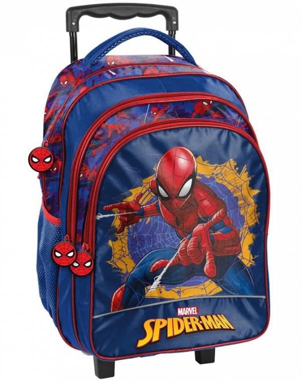 Plecak na Kółkach Spider-Man Szkolny dla Uczniów [SPU-300]