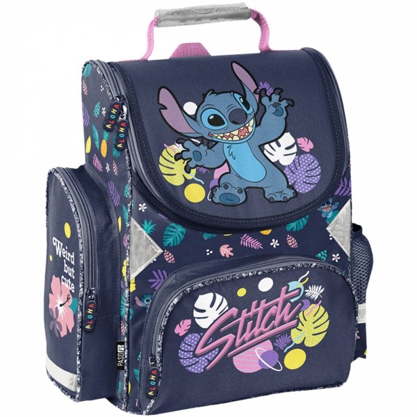 STITCH TORNISTER KOMPLET 5w1 DLA DZIEWCZYNEK DO PODSTAWÓWKI DO 1 KLASY