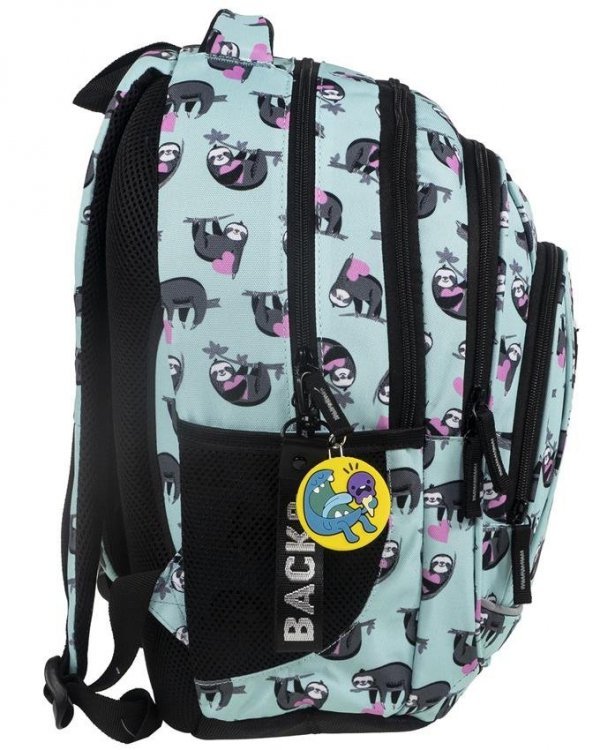 Plecak Młodzieżowy Leniwce BackUP Szkolny dla Dziewczynki [PLB2A21]