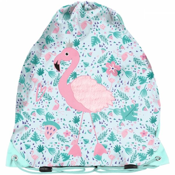 WOREK FLAMINGI NA OBUWIE WF KAPCIE BUTY DLA UCZENNIC DO PODSTAWÓWKI