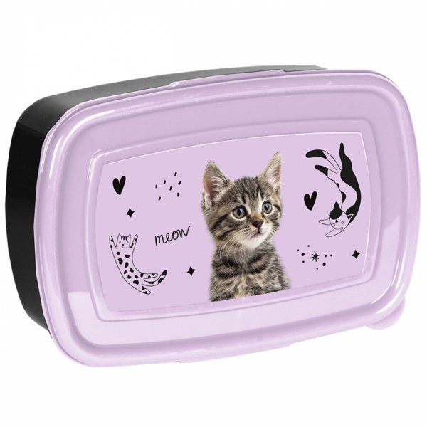 PLECAK SZKOLNY Z KOTKIEM DLA DZIEWCZYNY DO PODSTAWÓWKI ZESTAW 5w1 KOTEK