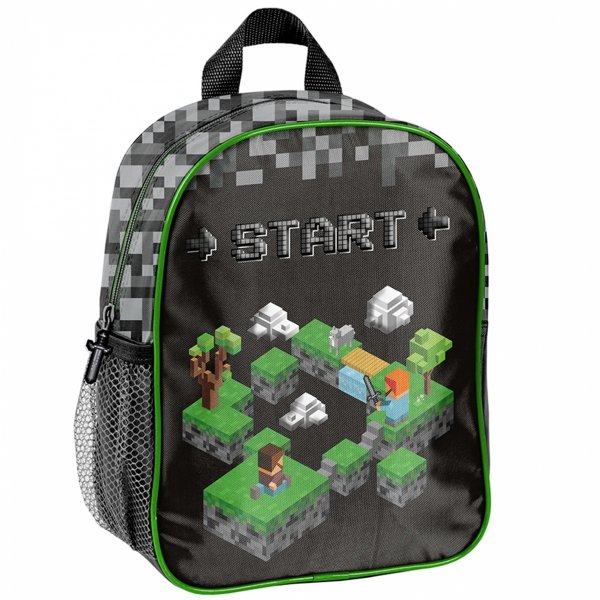Minecraft Plecaczek Gaming Przedszkolny Plecak Wycieczkowy dla Chłopaka Gamingowy Gra