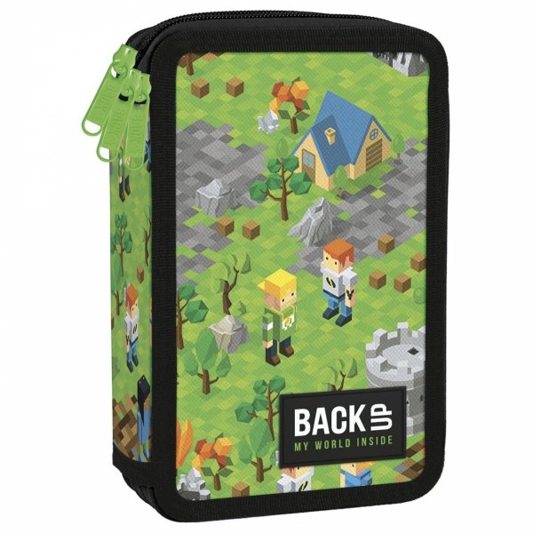 MINECRAFT PLECAK CHŁOPIĘCY BACKUP DO PODSTAWÓWKI ZESTAW 5w1 GAMER