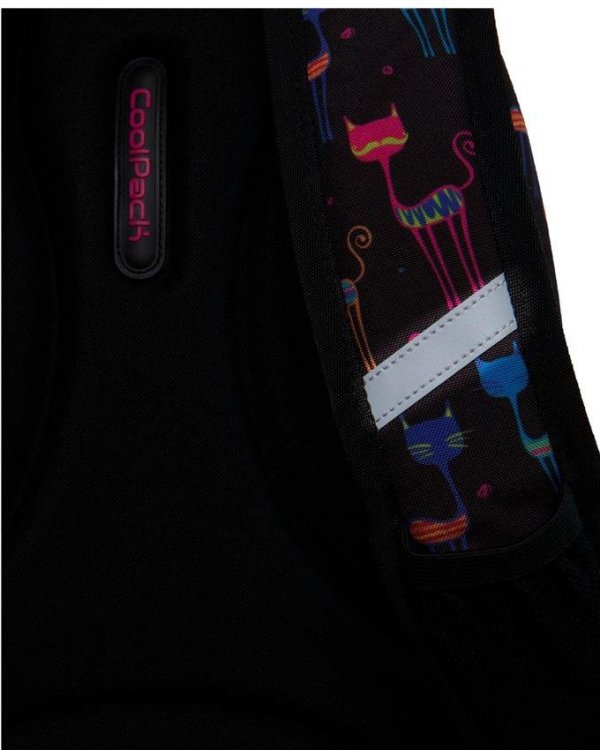 Plecak Młodzieżowy Coolpack Cp Cats Dziewczęcy USB [B18046]