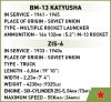 COBI 2280 Historical Collection WWII Wyrzutnia rakiet BM-13 Katyusha (ZIS-6) 440 klocków