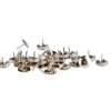 Pinezki metalowe srebrne 30szt blister. STARPAK