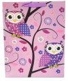 Torebka ozdobna prezentowa sowy 1143C 18x23x10cm p12, mix cena za 1 szt