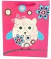 Torebka ozdobna prezentowa sowy 1143A 31x42x12cm p12, mix cena za 1 szt