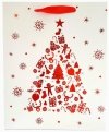 Torebka ozdobna prezentowa świąteczna 9028A 30x39x12cm p12, mix cena za 1 szt