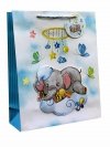 Torebka ozdobna prezentowa Baby 391C 18x23x12cm mix cena za 1 szt