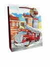 Torebka ozdobna prezentowa 4wz 512A 30x41,5x12cm Pojazdy mix cena za 1 szt