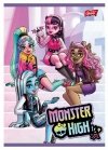 Zeszyt A5 32k linia dwukolorowa laminowany MONSTER HIGH mix cena za 1 szt