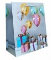 Torebka ozdobna prezentowa Balony, prezenty JP-A937B 26x32x10cm mix cena za 1 szt