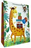 Torebka ozdobna prezentowa dziecięca Zwierzęta JP654C 18x23x10cm mix cena za 1 szt