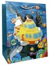 Torebka ozdobna prezentowa 4wz 31x44x12cm JP 655A mix cena za 1 szt