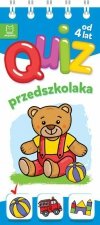 Książeczka Quiz przedszkolaka z misiem od 4 lat